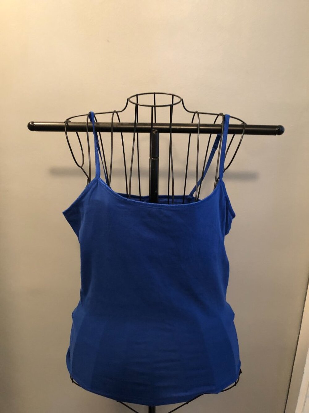 LOT of 2 Sonoma SO XL Perfect Cami - Blue & Gray 17" Pit to Pit - Shelf Bra #KF - Picture 2 of 8